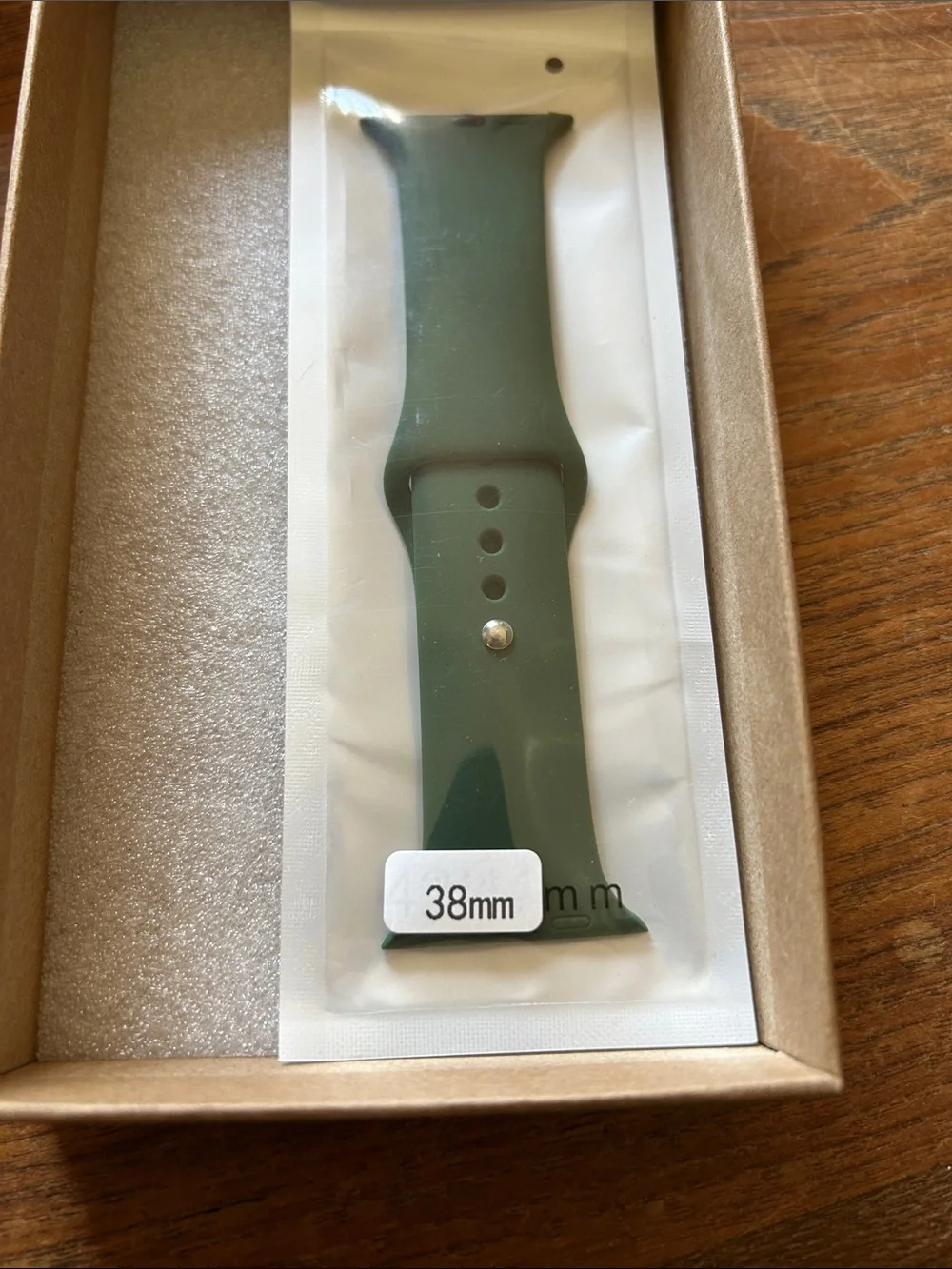 Refurbished Apple Watch and Charger Kit in Green and White